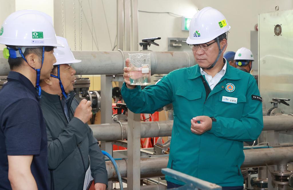 현장점검(안의상하수도)1