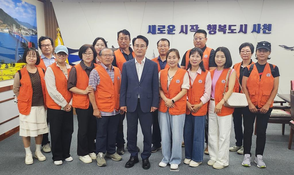 아동위원 사천방문