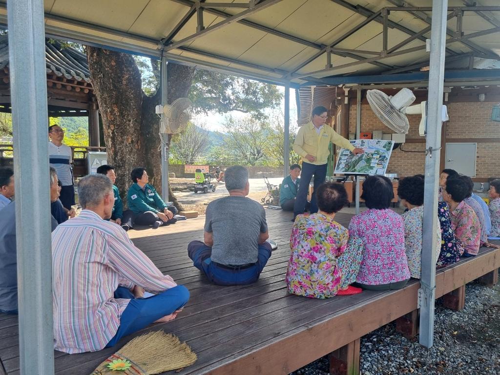 유림면 안평마을