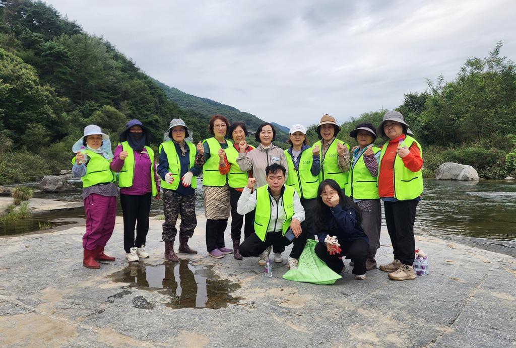 서하면 자연보호협의회 ‘대한민국 새단장’ 집중 청소