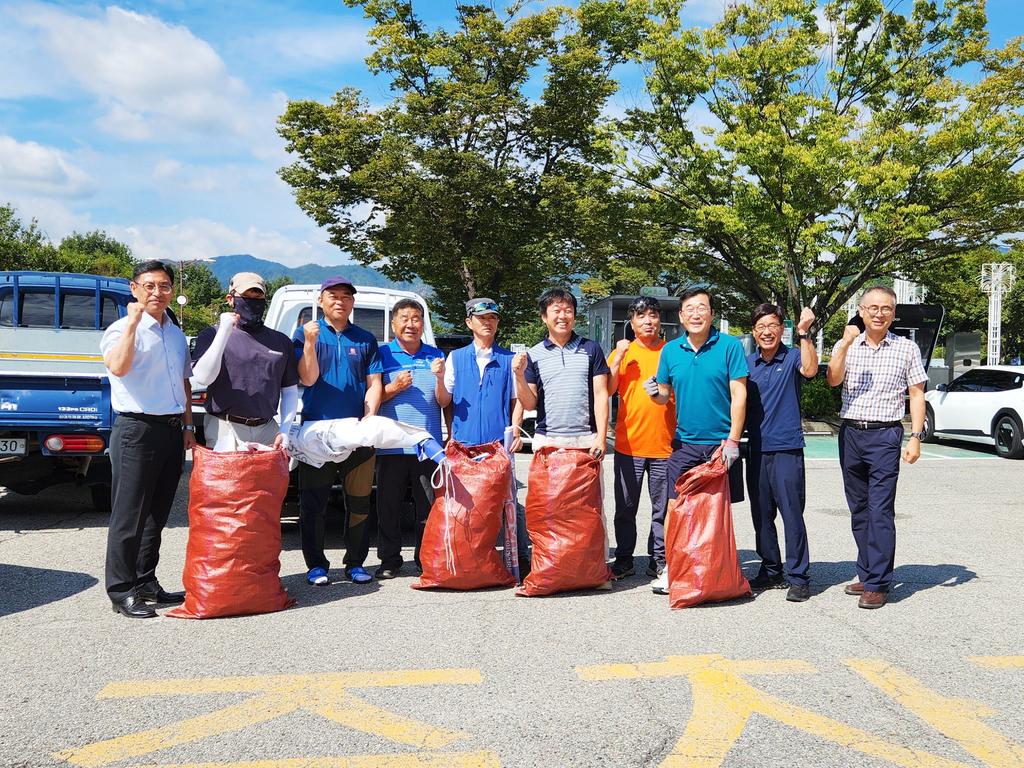 함양군 추석 손님맞이 불법 광고물 일제 정비 나선다