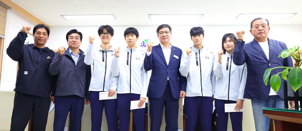 전국체전 출전선수 격려