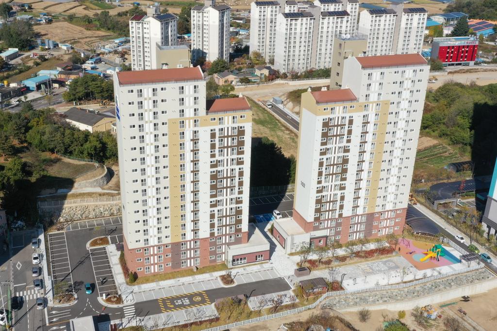 함양군 행복주택 모습