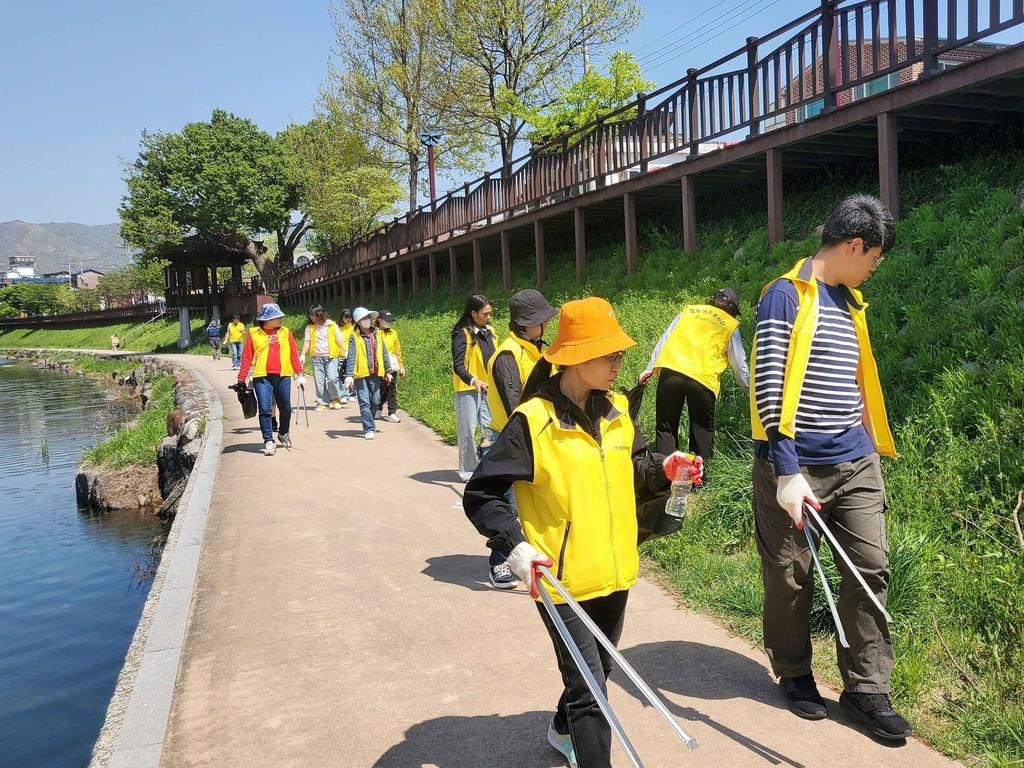 함양군가족센터 모두가족봉사단 지역사회에 나눔 실천
