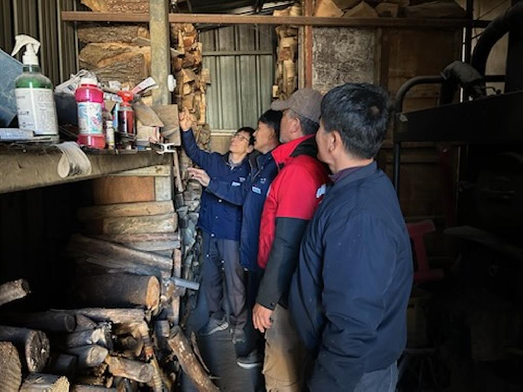 함양 휴천면 산불 및 화재 예방 위한 화목보일러 전수 점검