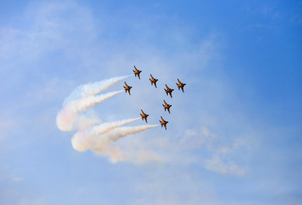 ブラックイーグルスエアショー