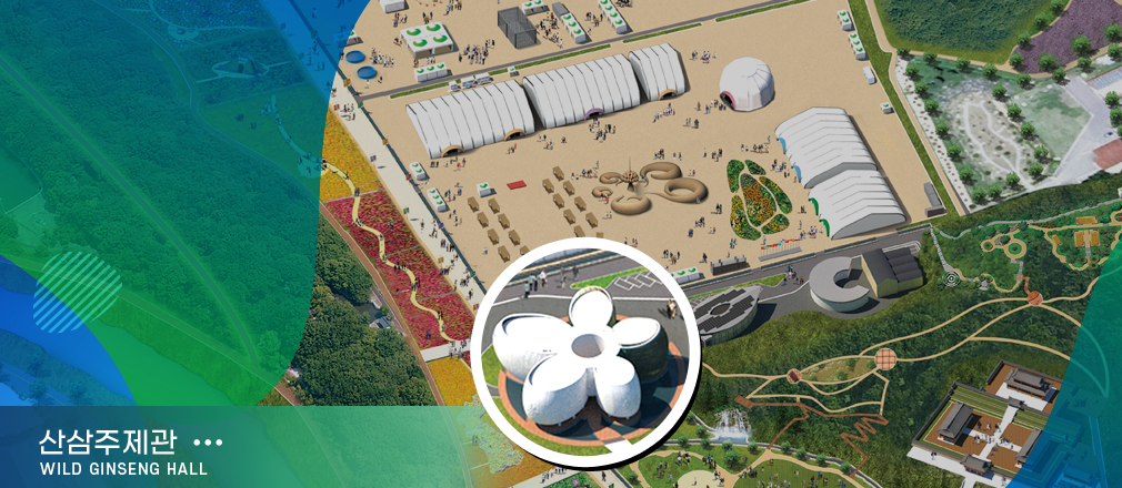 산삼주제관-Wild Ginseng Hall